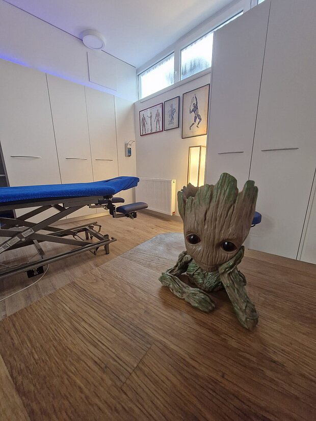 Behandlungsraum Osteopathie Mortier in Maintal